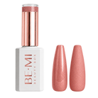 BEMI Beauty Box Creami Sundaze O26 15ml gel polish bottle and color swatches