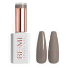 BEMI Creami Velour N08 deep smoky taupe gel polish bottle.