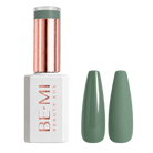 BEMI Creami Wildling F01 muted olive sage gel polish bottle.