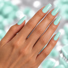 BEMI Creami Zephyr O09 nails in a color photo.