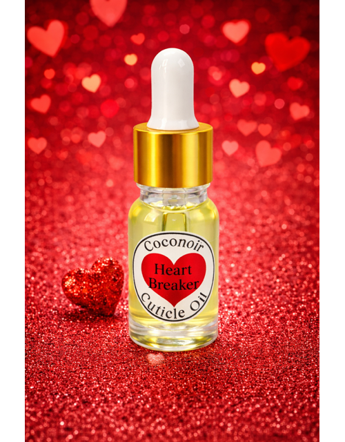 Coconoir Beauty Heart Breaker Cuticle Oil 10ml cuticle oil bottle