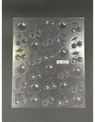 Coconoir Beauty Nail Decal 8-Ball Cherries nail decal sheet