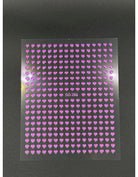 Coconoir Beauty Nail Decal Love Heart Pink Glitter nail decal sheet