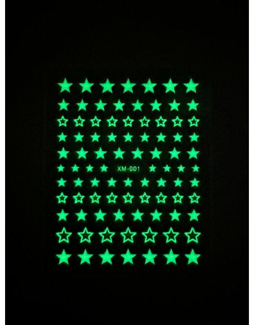 Coconoir Beauty Nail Decal Glow 5 nail decal sheet