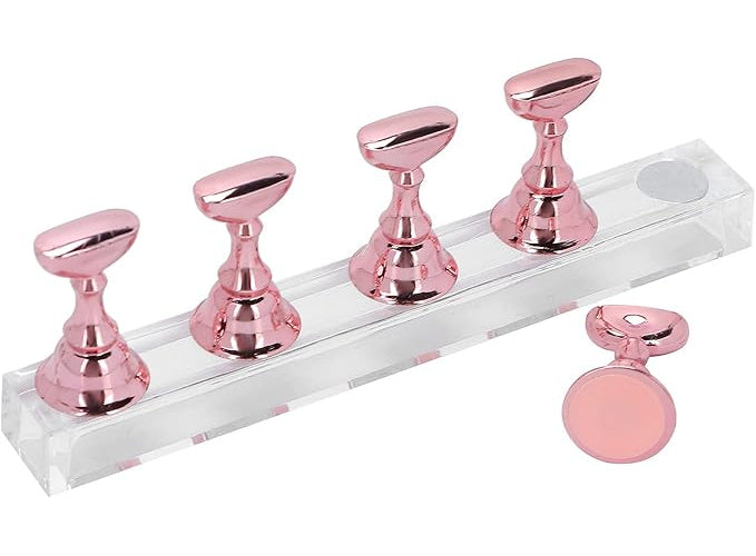 Coconoir Beauty Tip Holder Pink Gold 5pc nail tip display holders