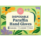 JMT Paraffin Gloves Peach 6pk disposable paraffin gloves package