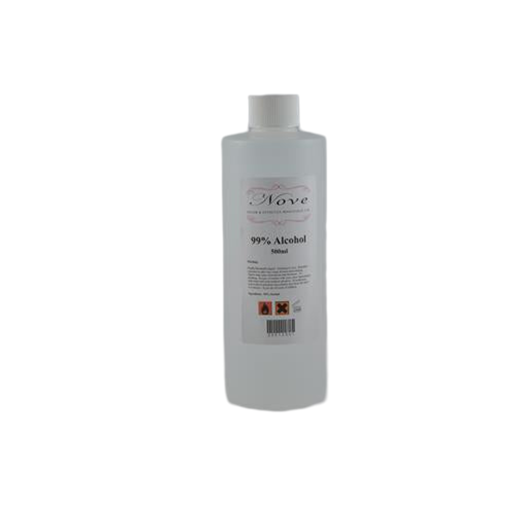 Nove 99% Alcohol 500ml 99 percent alcohol bottle