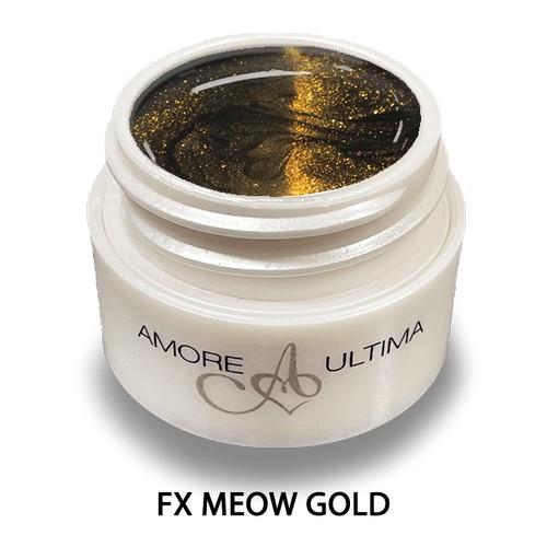 Amore Ultima Prisma FX Meow Gold 8ml professional gel colour jar