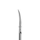 Staleks SMART 22 Type 1 curved 24 mm cuticle scissors blade close-up