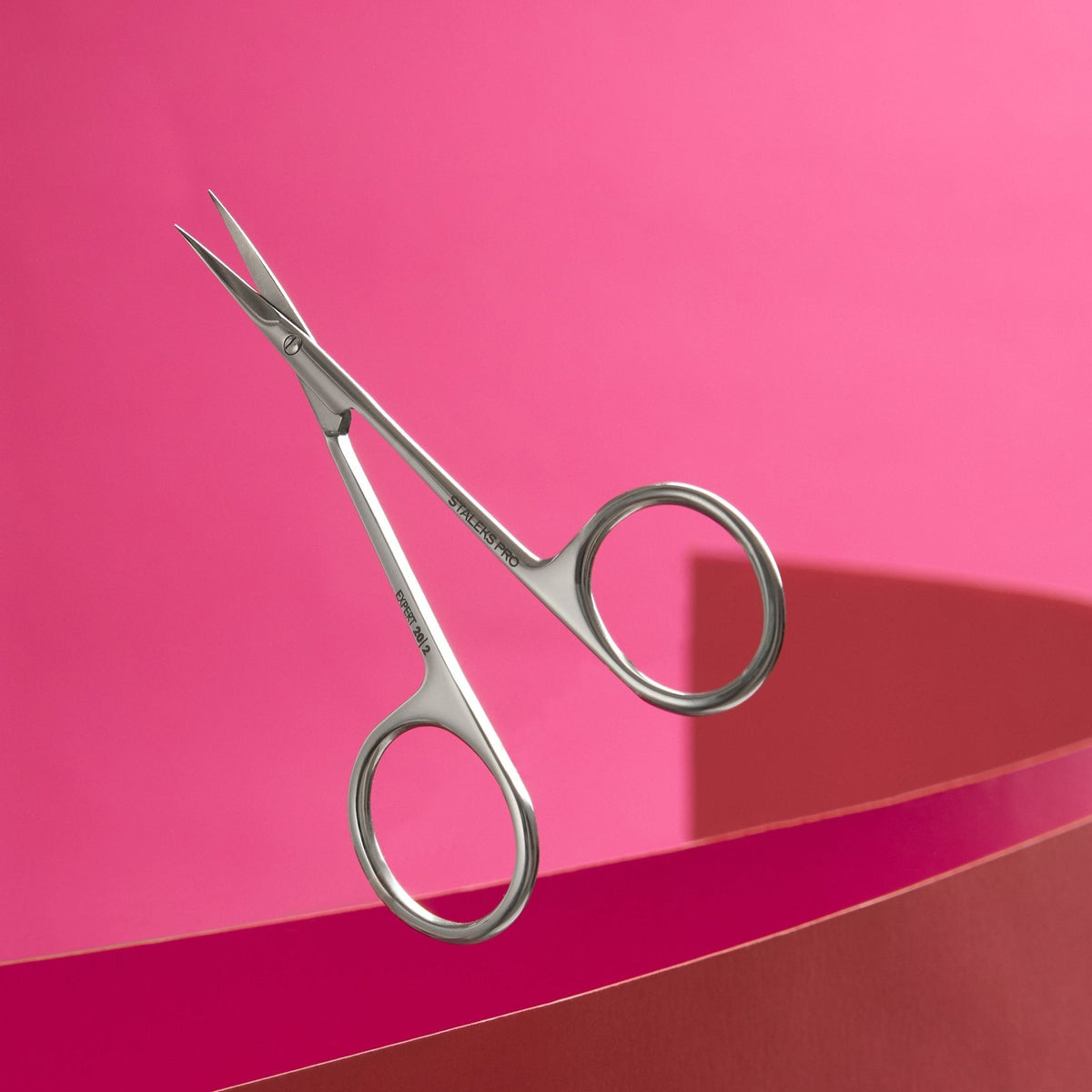 Staleks Expert 20 Type 2 narrow curved cuticle scissors 24 mm - supplier photo 1
