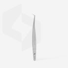 Staleks Volume Crane eyelash tweezers shown upright on a white background.
