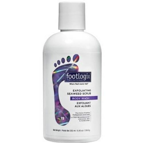 Footlogix Exfoliating Seaweed Scrub Body Wash 250ml exfoliating seaweed scrub body wash bottle